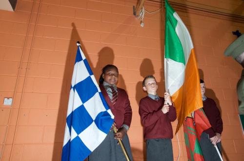 1916 Commemoration Ceremony in our Hall 